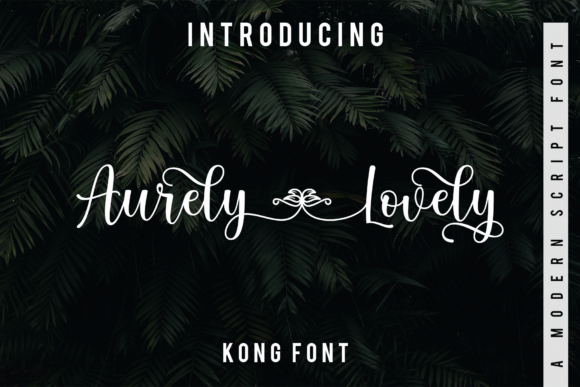 Aurely Lovely: A Modern Script for Creative Projects