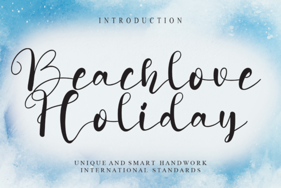 Beachlove Holiday: A Script Font for Modern Branding