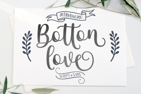 Botton Love Duo: A Warm and Versatile Font Pairing