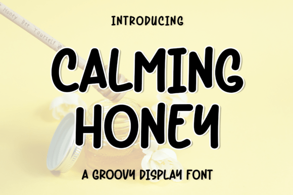 Calming Honey: Elevate Your Designs with Elegant Script