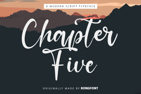 Chapter Five: A Playful Script Font for Modern Design