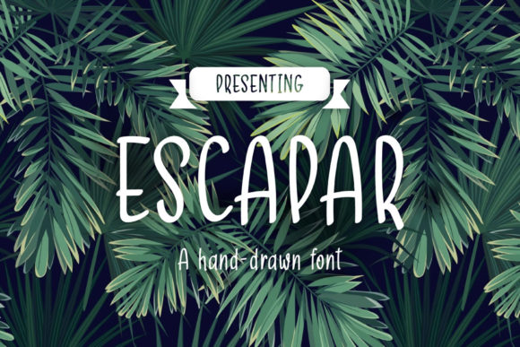 Escapar: The Creative Script Font for Authentic Design