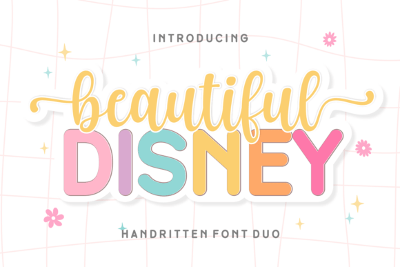 Exploring the Elegant Disney Typeface Couple