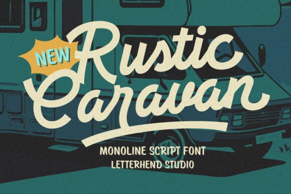 Exploring the Rustic Caravan Font: A Designer's Guide