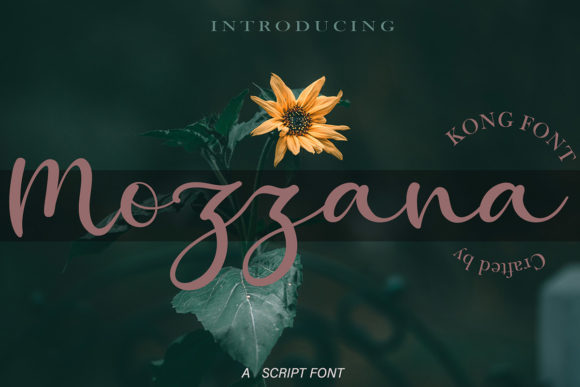 Mozzana: A Playful Handwritten Script for Creative Projects