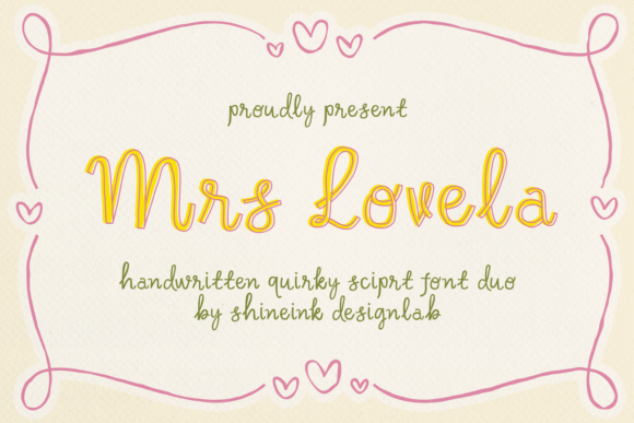 Mrs Lovela: Infusing Warmth and Charm into Modern Typography