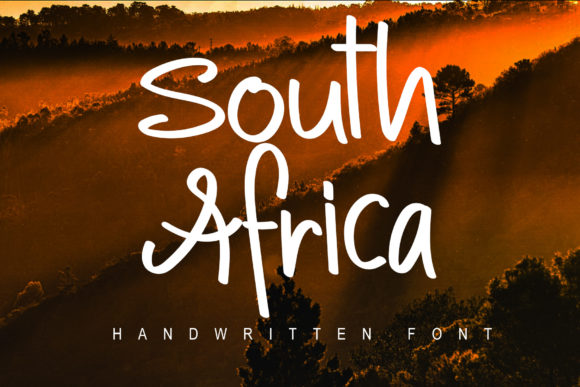 South Africa: A Script Font with Creative Soul