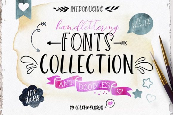 Unlocking Creative Potential with the Handlettering Fonts Collection