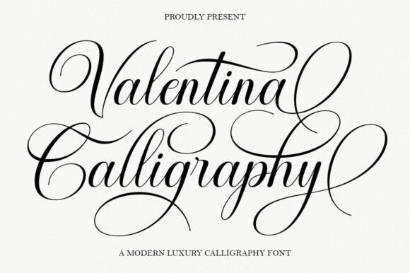 Valentina Calligraphy: Where Classic Elegance Meets Modern Design