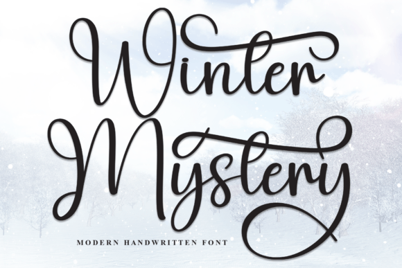 Winter Mystery Font: Adding a Touch of Enchantment